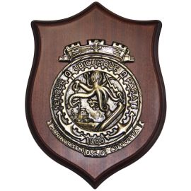 CREST IN METALLO M.M. MARINARSEN AUGUSTA