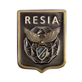 DISTINTIVO DA CAMICIA 26X32MM IN METALLO RESIA