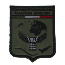 PATCH BASSA VISIBILITA RICAMATA CON VELCRO 90X70MM CENFORAVEN