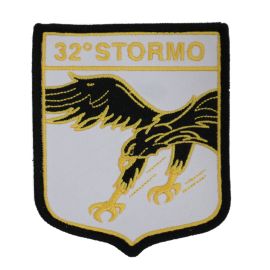 PATCH RICAMATA CON VELCRO 75X95MM 32 STORMO