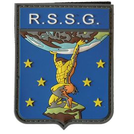 PATCH GOMMATA CON VELCRO 70X90MM RSSG