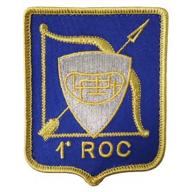 PATCH RICAMATA CON VELCRO 90X70MM 1 ROC