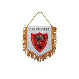 GAGLIARDETTO RADIOMOBILE CARABINIERI PENTAGONALE PICCOLO 12X11,5 CM