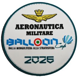 PATCH GOMMATA CON VELCRO DIAMETRO 90MM BALLOON CUP 2025