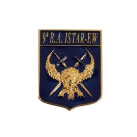 DISTINTIVO DA CAMICIA 23X29MM IN METALLO 9 B.A. ISTAR-EW