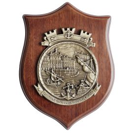 CREST IN METALLO M.M. DIR. DI COMMISARIATO ROMA