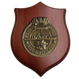 CREST IN METALLO M.M.NAVE BERSAGLIERE