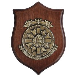 CREST IN METALLO M.M. COM. GRUPPO NAVALE ITAL.