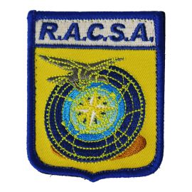 PATCH RICAMATA CON VELCRO 60X75MM RACSA
