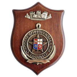 CREST IN METALLO M.M. CIRCOLO SOTTOUFF. M.M