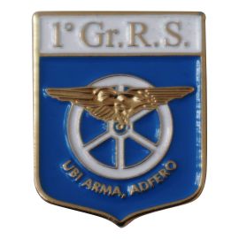 DISTINTIVO DA CAMICIA 25X32MM IN METALLO 1 GRUPPO RICEZIONE SMISTAMENTO