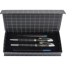 PENNA IN METALLO A SFERA E ROLLER