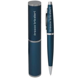 PENNA A SFERA IN METALLO F.T. IN ASTUCCIO TUBOLARE PERSONALIZZATO, DIMEN