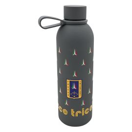 BORRACCIA IN ACCIAIO INOX GRIGIA SOFT TOUCH DOPPIA PARETE 500 ML TEXTURE