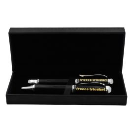 PENNA METALLLO BIRO E ROLLER IN ASTUCCIO REGALO