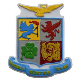 MAGNETE IN RESINA STEMMA AERONAUTICA MILITARE 50X60 MM