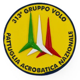 MAGNETE IN RESINA 313 GRUPPO VOLO PATTUGLIA ACROBATICA NAZIONALE 55 MM