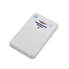 POWERBANK IN ABS RICICLATO 10000 MAH BIANCO
