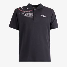 POLO UOMO ESERCITO S6F923 NERO