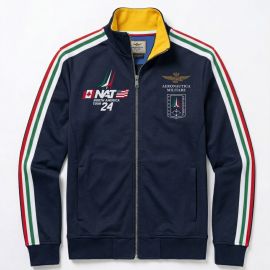 FELPA FULLZIP BLU NAVY