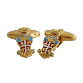 GEMELLI STEMMA ARALDICO CARABINIERI IN ASTUCCIO