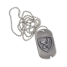 MEDAGLIA IN METALLO INVECCHIATO BRIGATA BERSAGLIERI GARIBALDI E.I.