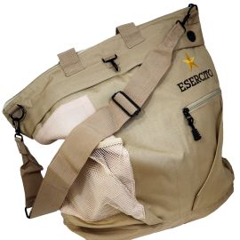 BORSA PORTACASCO BEIGE