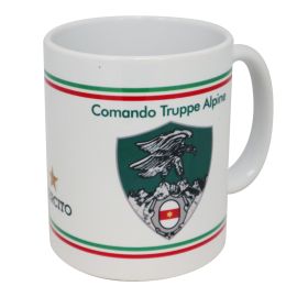 TAZZA IN CERAMICA COMANDO TRUPPE ALPINE E.I.