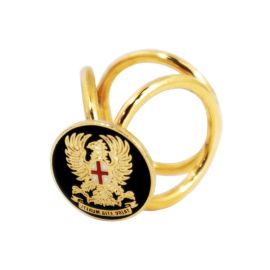 FERMAFOULARD SMALTATO SCUOLA MILITARE TEULIE' E.I.