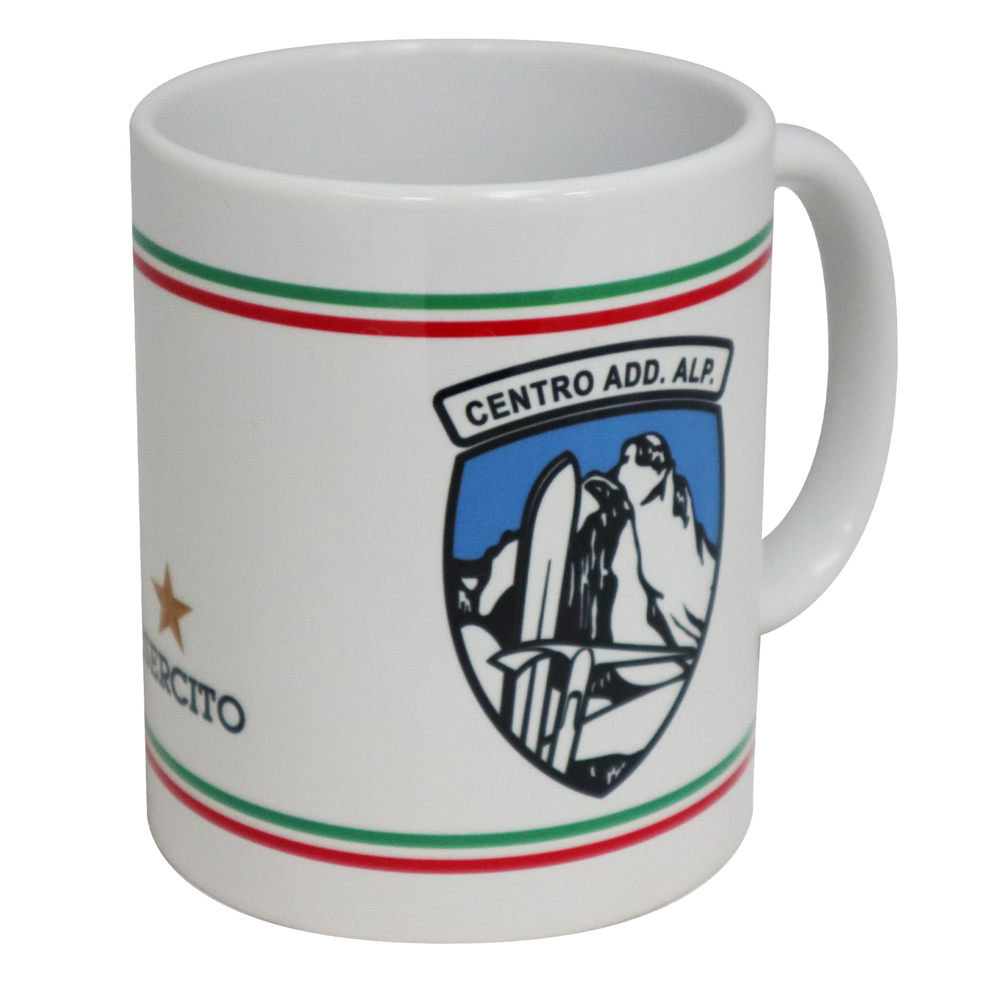 TAZZA IN CERAMICA CENTRO ADDESTRAMENTO ALPINO E.I.