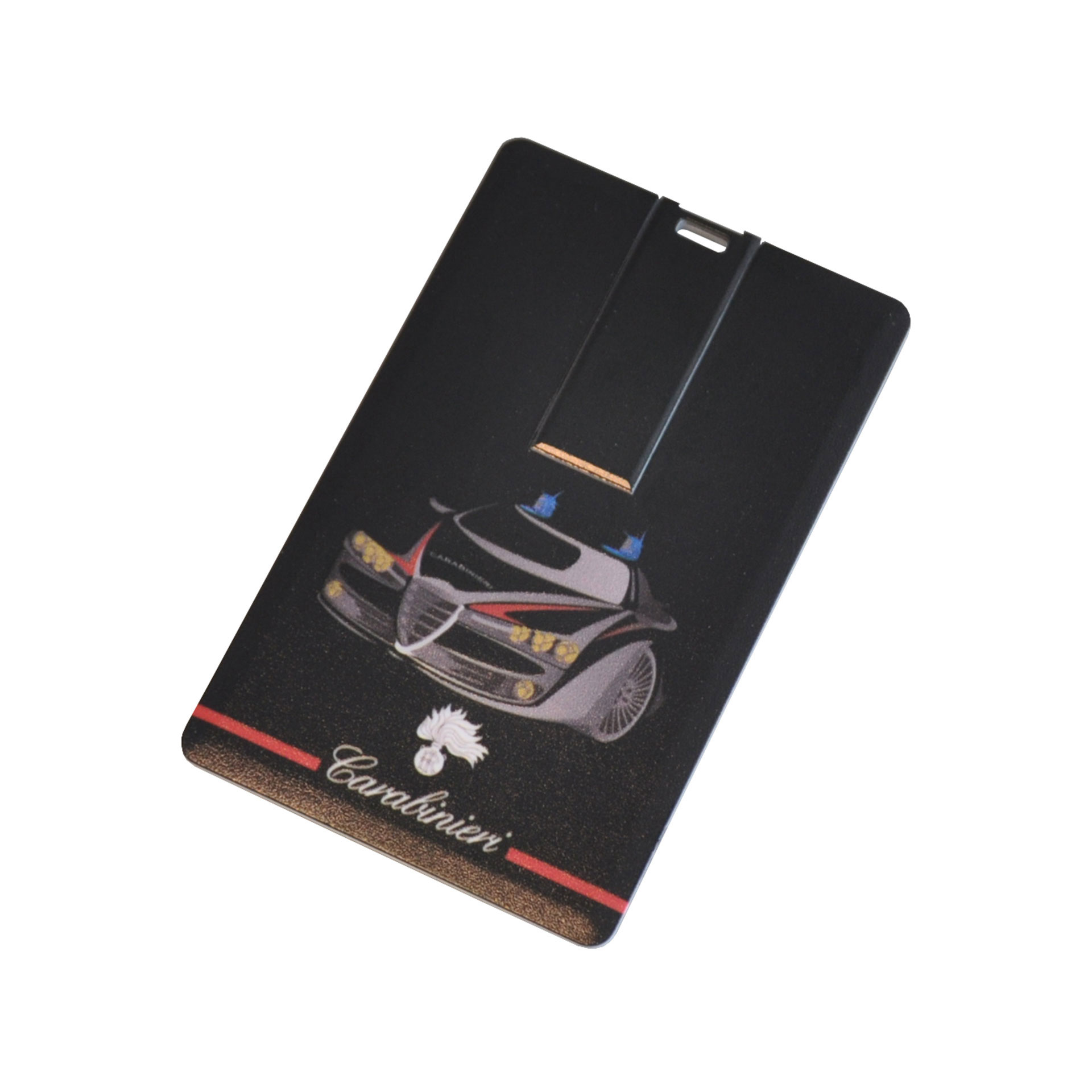 CHIAVETTA USB 8GB MODELLO CARTA DI CREDITO RADIOMOBILE CARABINIERI