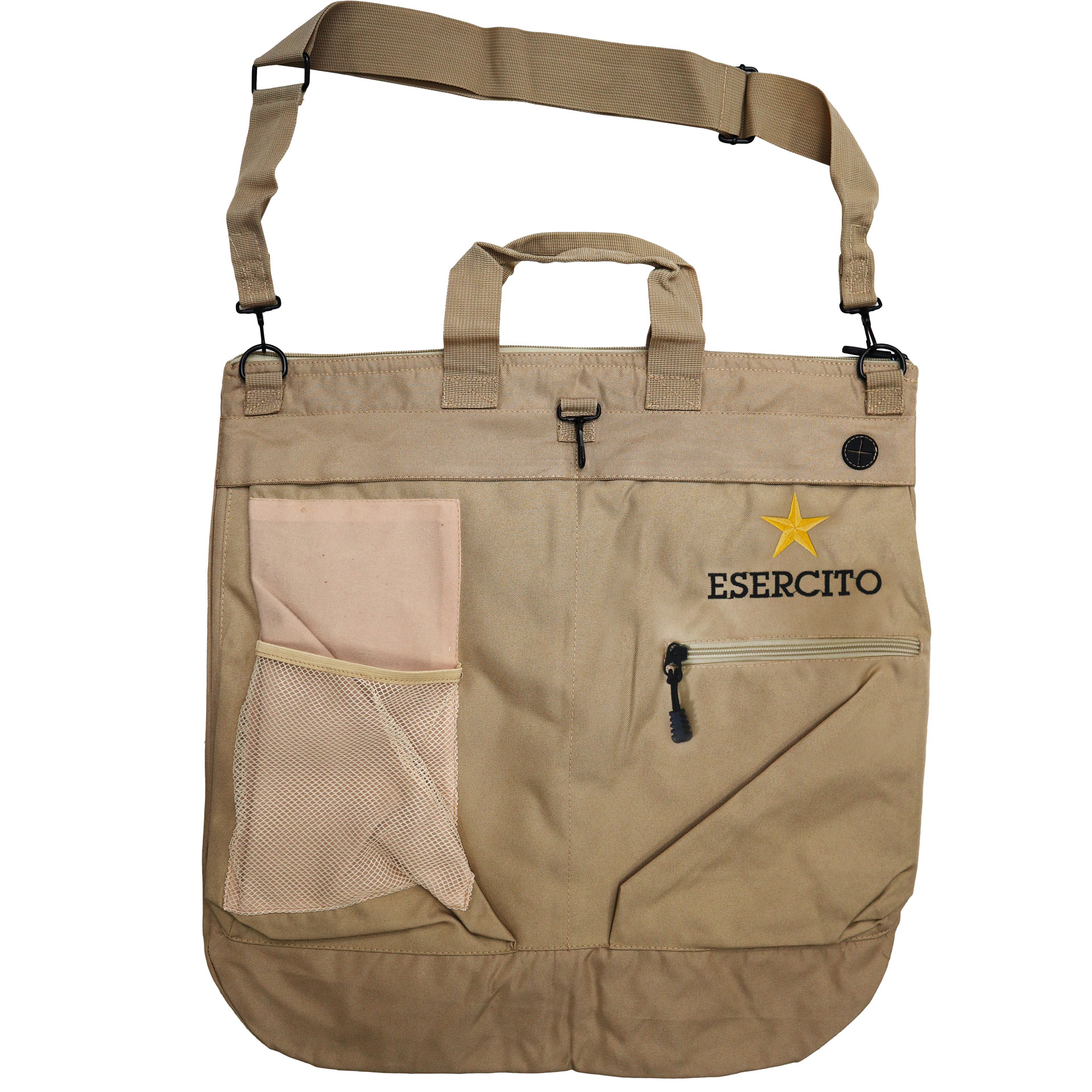 BORSA PORTACASCO BEIGE