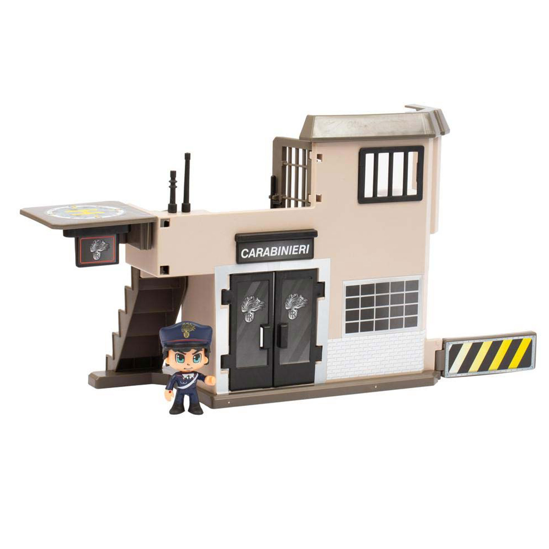 STAZIONE OPERATIVA CON PERSONAGGIO CARABINIERI