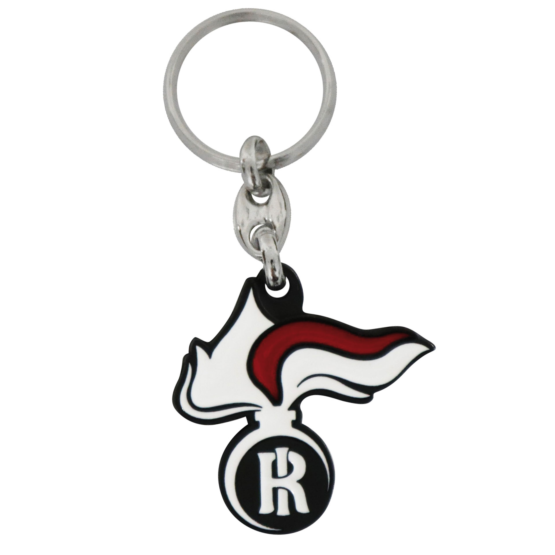 PORTACHIAVI IN METALLO SMALTATO LOGO FIAMMA CARABINIERI