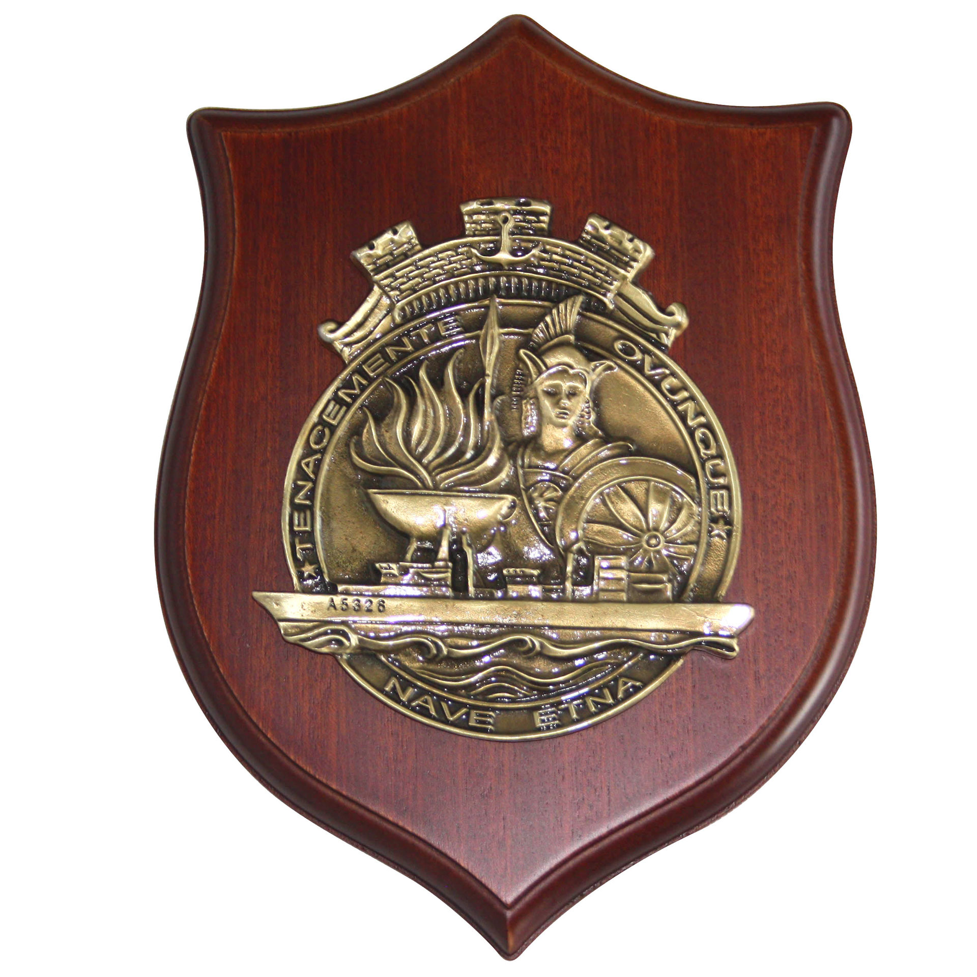 CREST IN METALLO M.M. NAVE ETNA