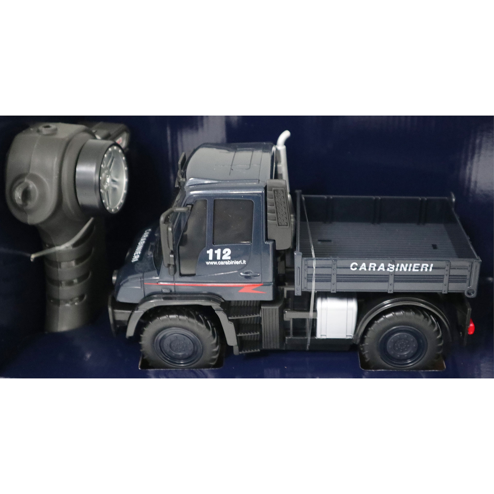 MODELLINO RC UNIMOG U43 TRUCK CARABINIERI 2.4 GHZ RADIOCOMANDATA
