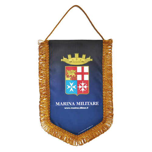 GAGLIARDETTO PENTAGONALE 35X25 CM M.M.