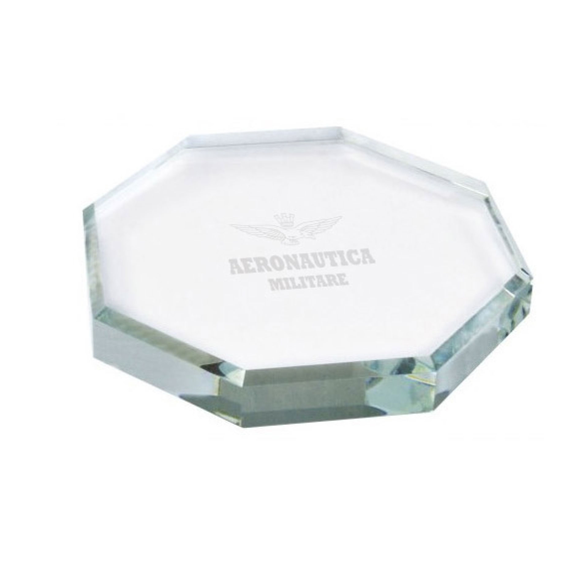 CRISTALLO FERMACARTE OTTOGONALE