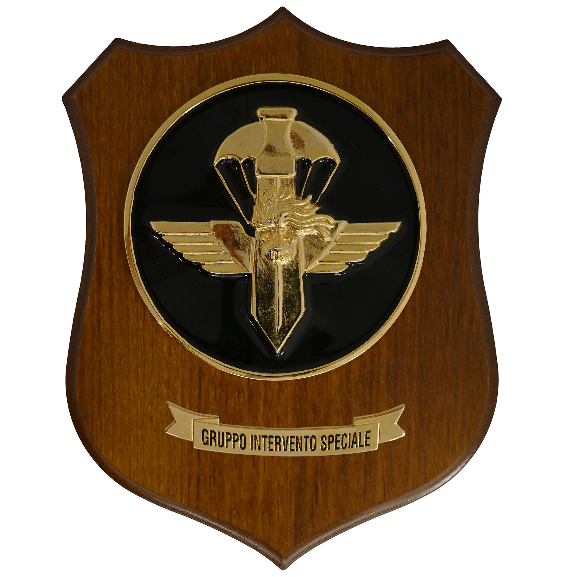 CREST CON LOGO G.I.S. 3D MIS CM 22,5 X 17,5