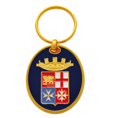 PORTACHIAVI IN METALLO SMALTATO A FREDDO M.M.