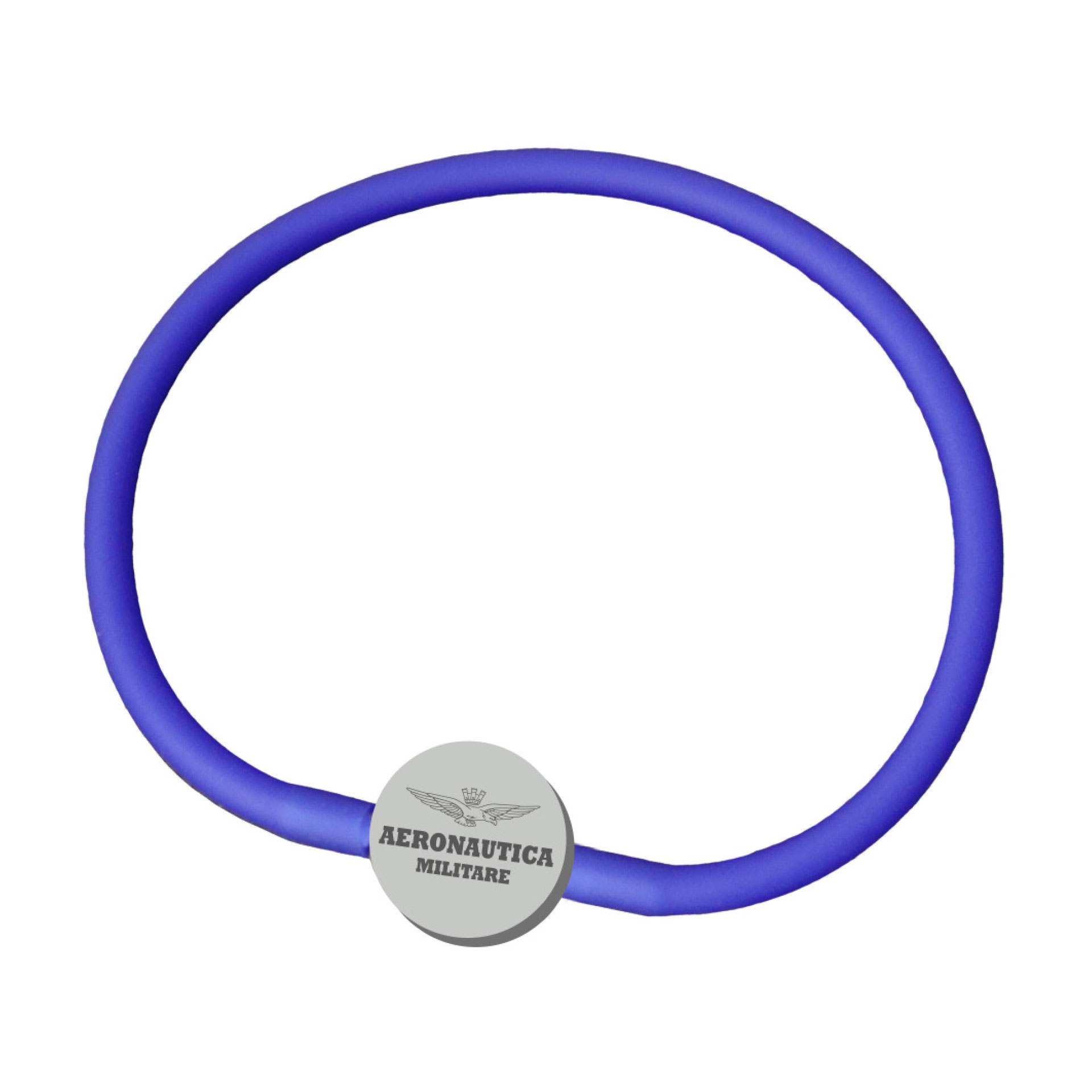 BRACCIALETTO IN SILICONE BLU