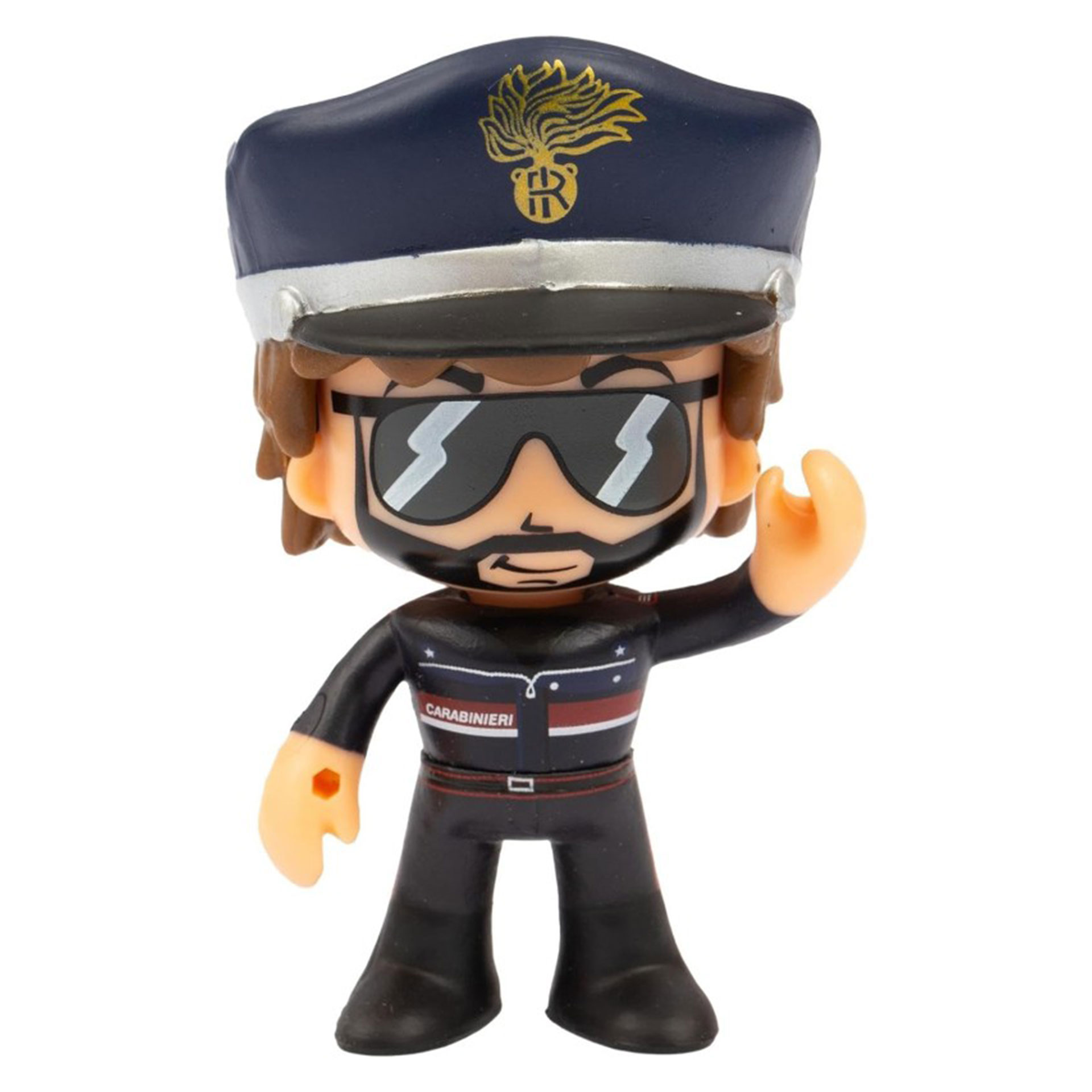 AUTO CON PERSONAGGIO CARABINIERI