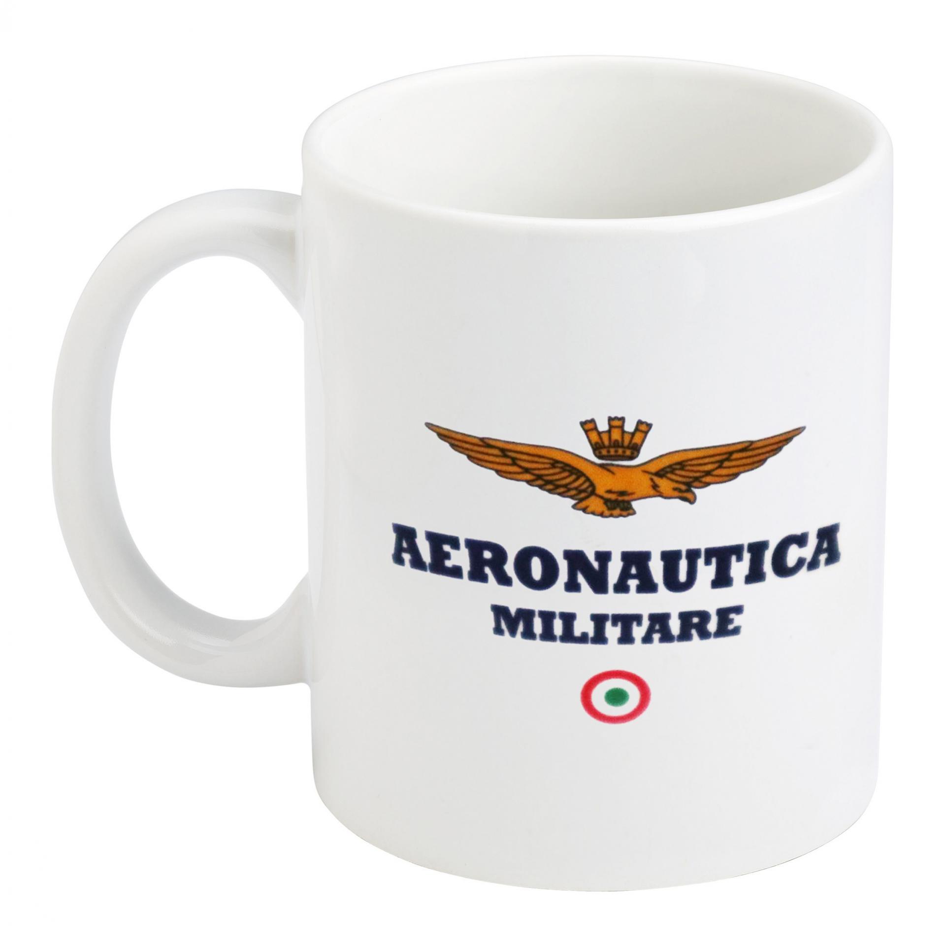 MUG IN CERAMICA DA COLLEZIONE AERONAUTICA MILITARE DIAMETRO 8X9,5 CM