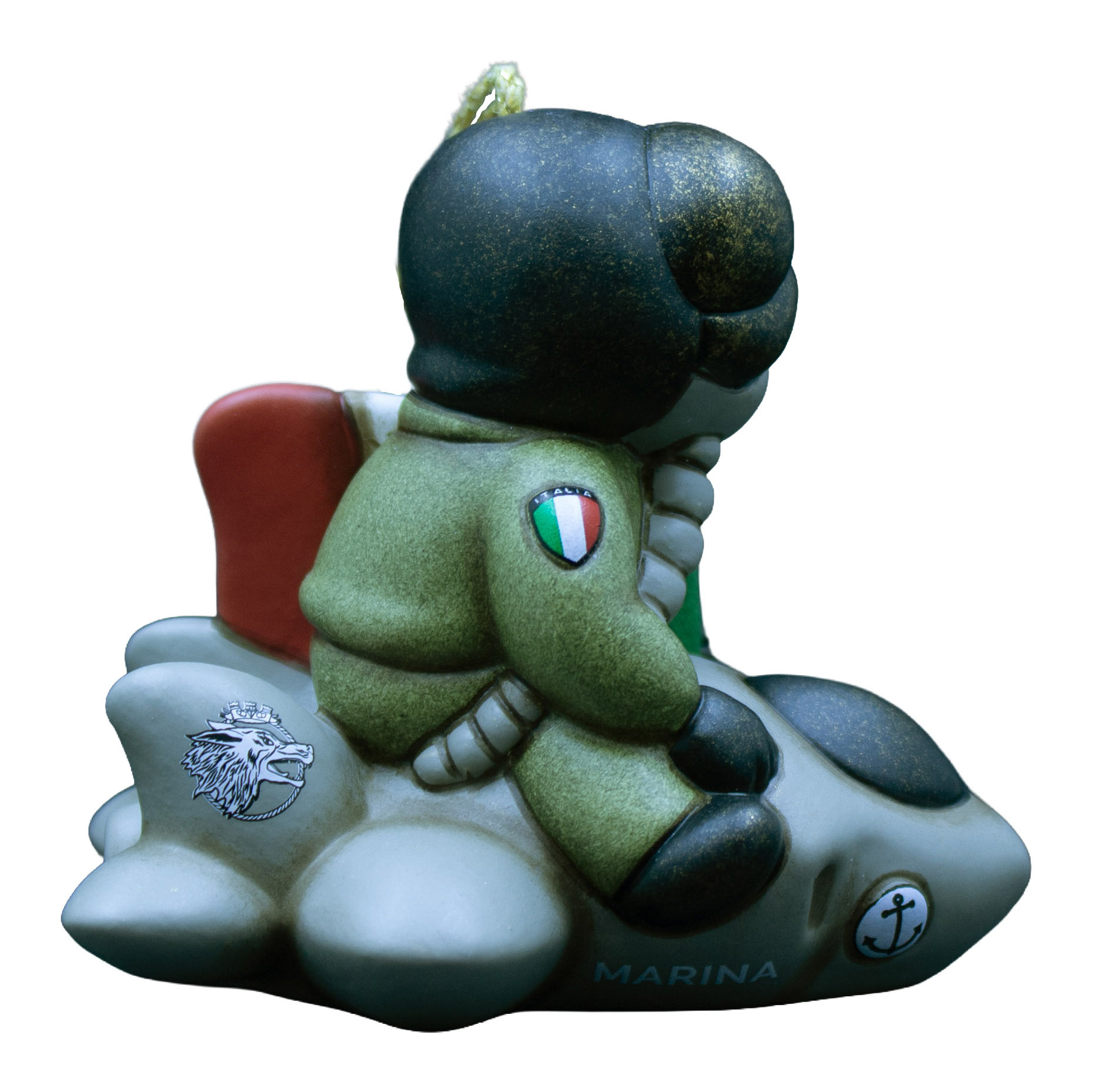 ADDOBBO PILOTA F35 MARINA MILITARE THUN