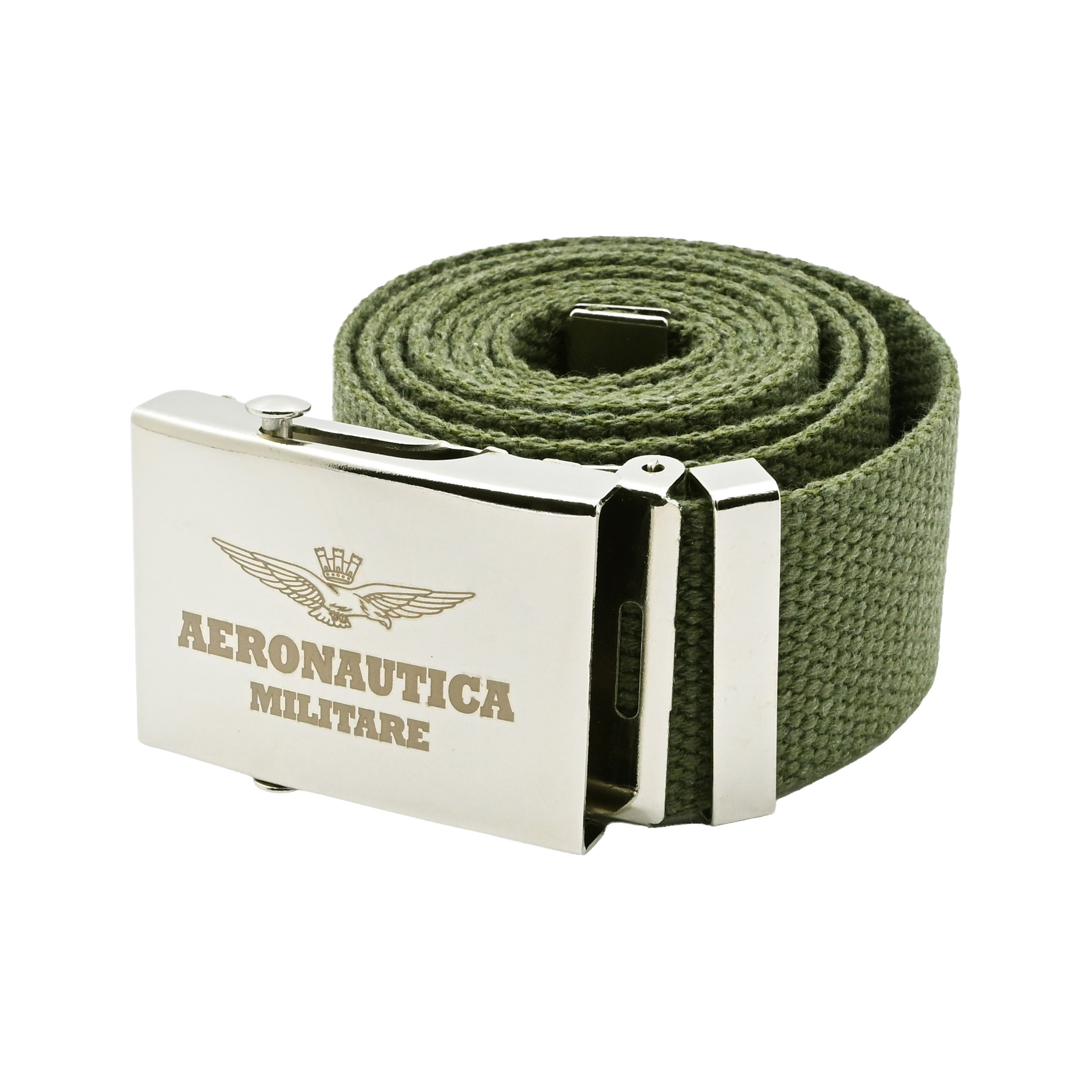 CINTURA IN COTONE VERDE AM