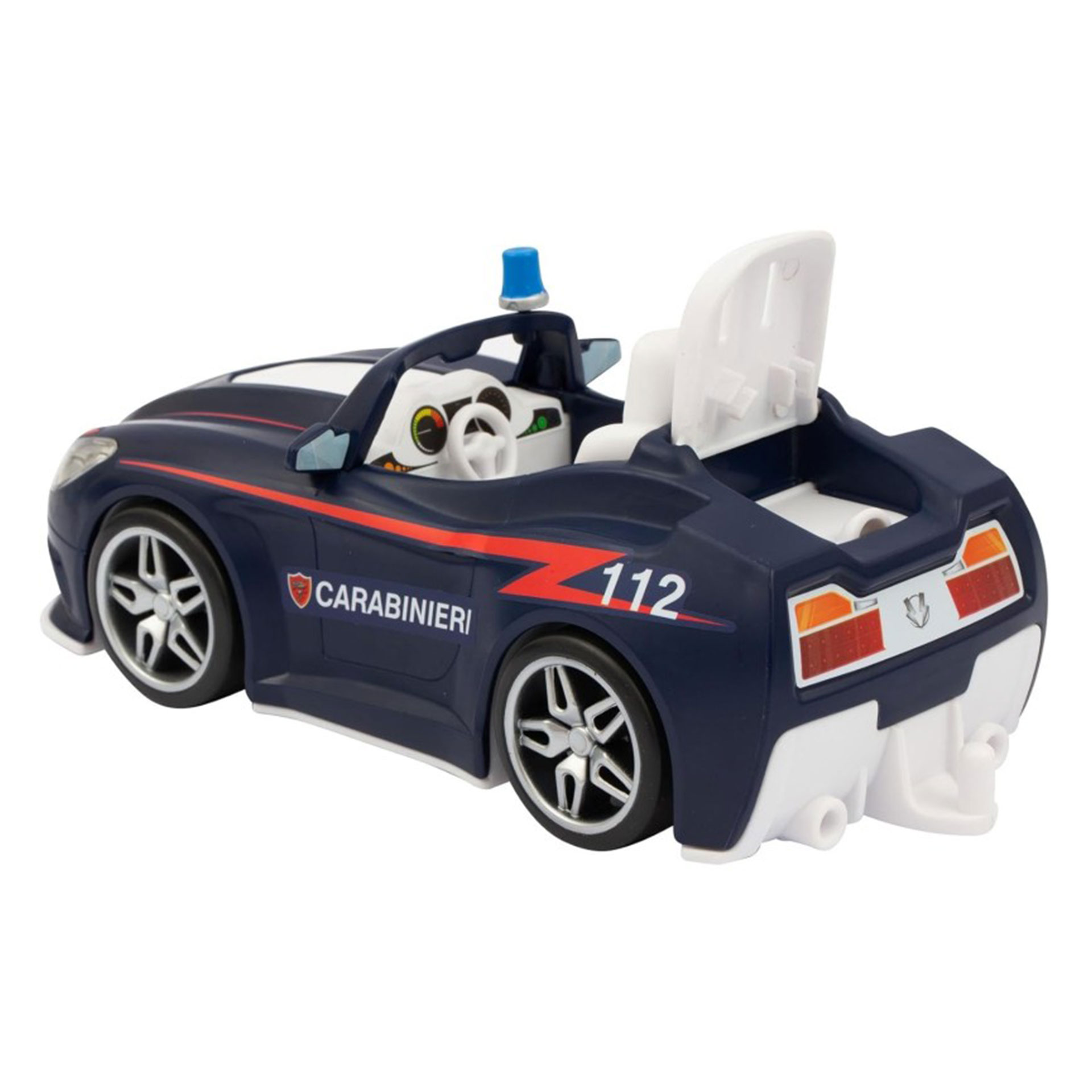 AUTO CON PERSONAGGIO CARABINIERI