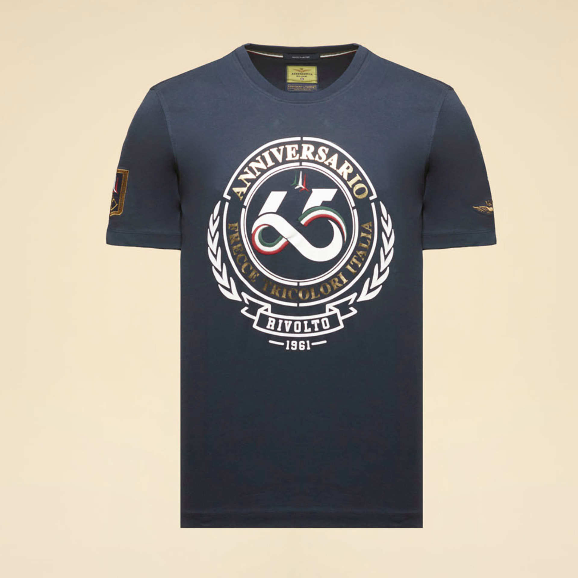 T-SHIRT A MANICA CORTA BLU NAVY