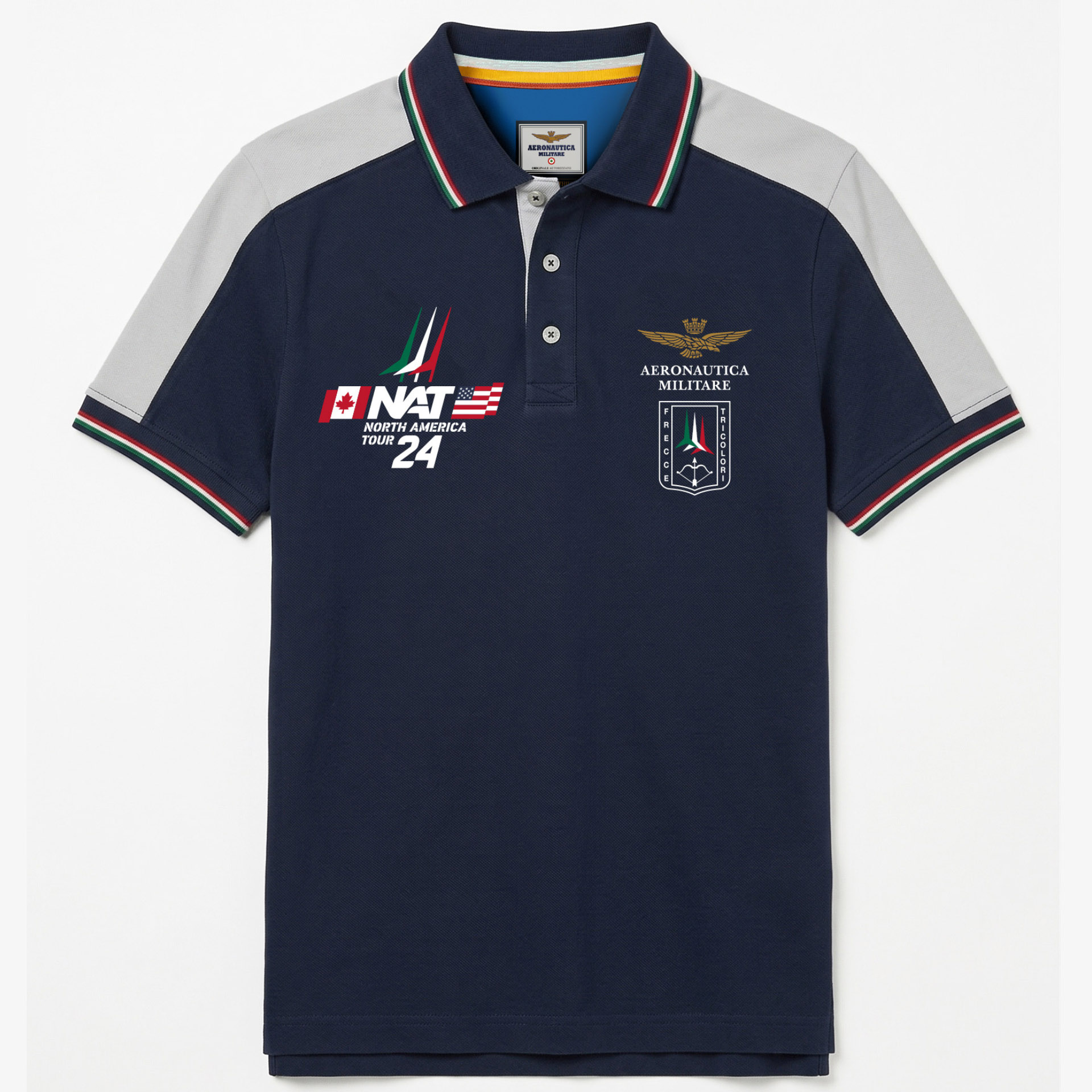 POLO A MANICA CORTA BLU NAVY