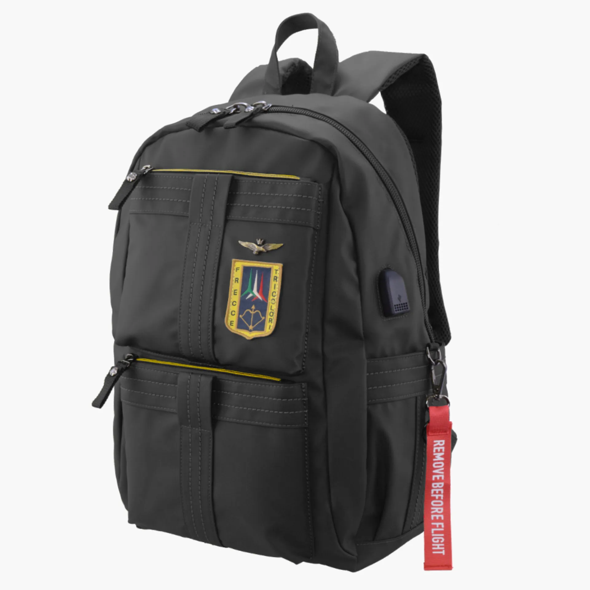 ZAINO TECNICO PORTA PC FRECCE ANTRACITE 31X45X18