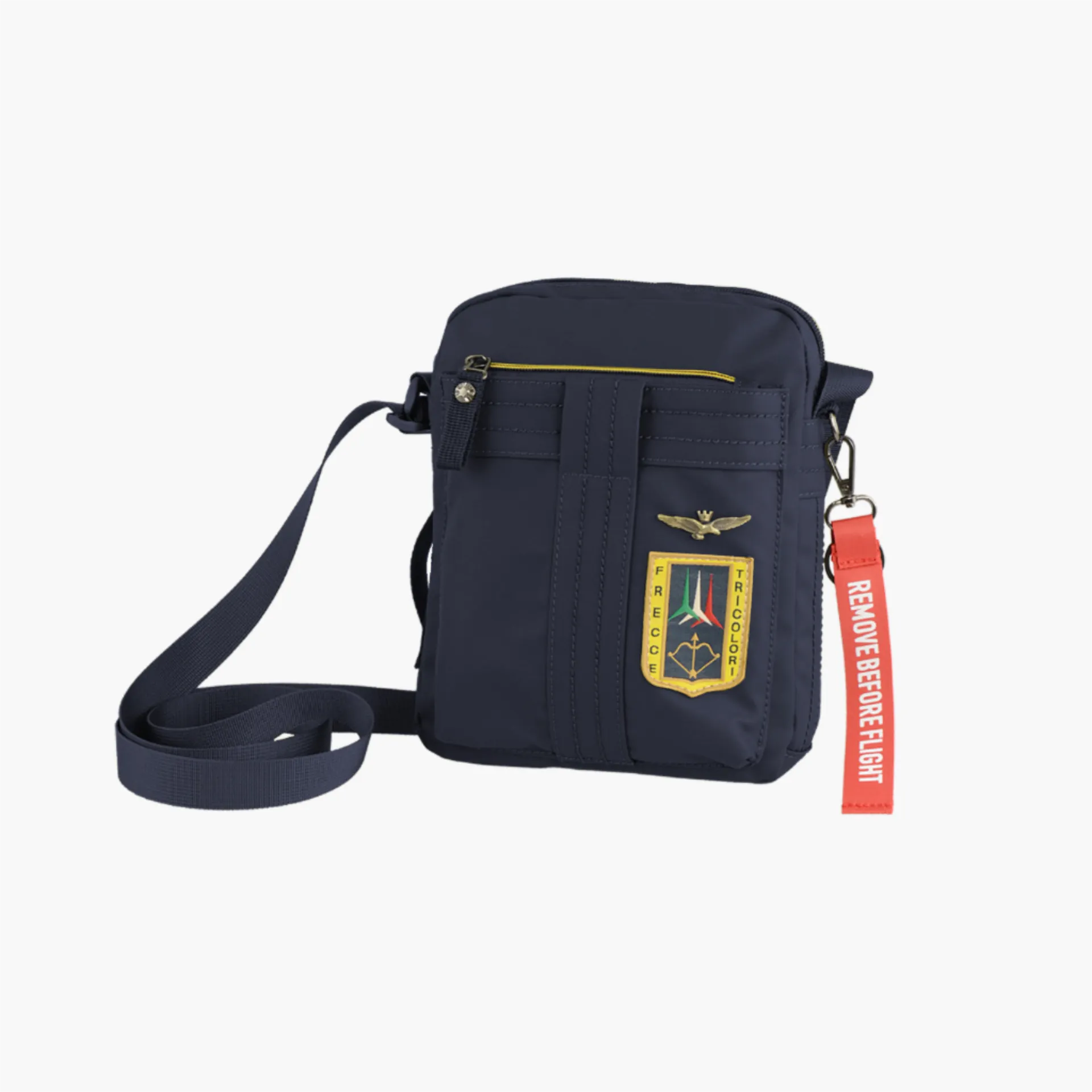 TRACOLLA FRECCE GRANDE BLU 19X23X6,5